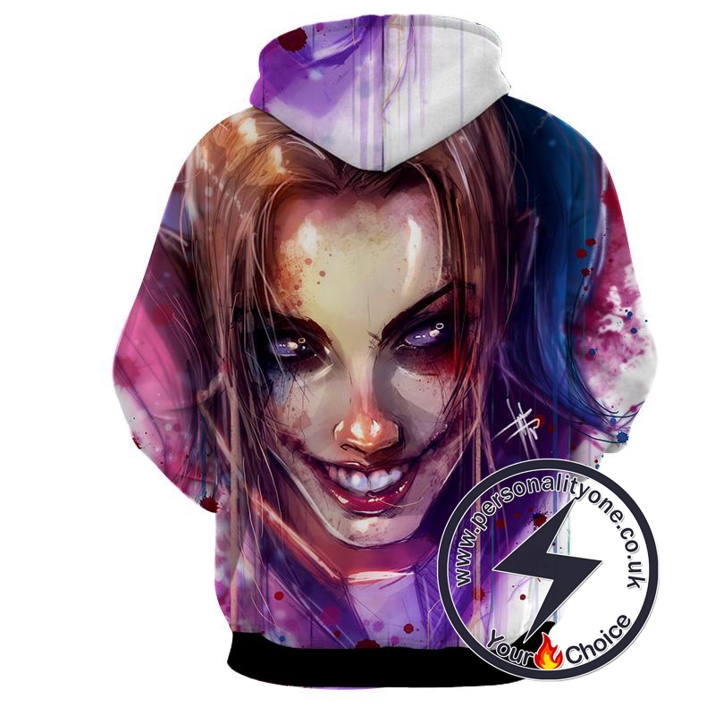 Harley Quinn - Harley Quinn 3D - Hoodies